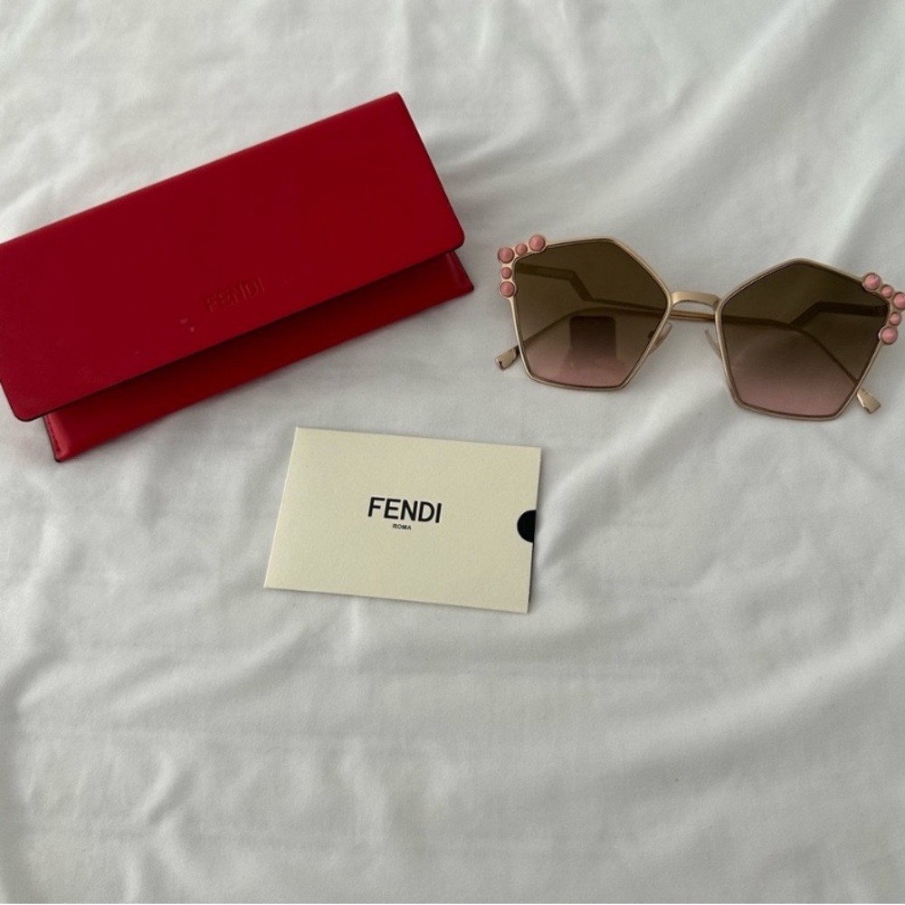 Fendi Sunglasses new with box…. Never have been used